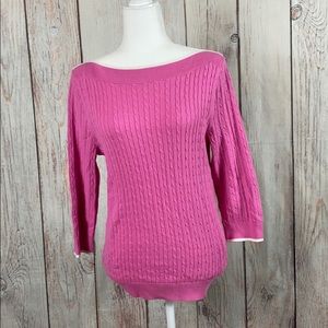 Hot pink Ralph Lauren top
